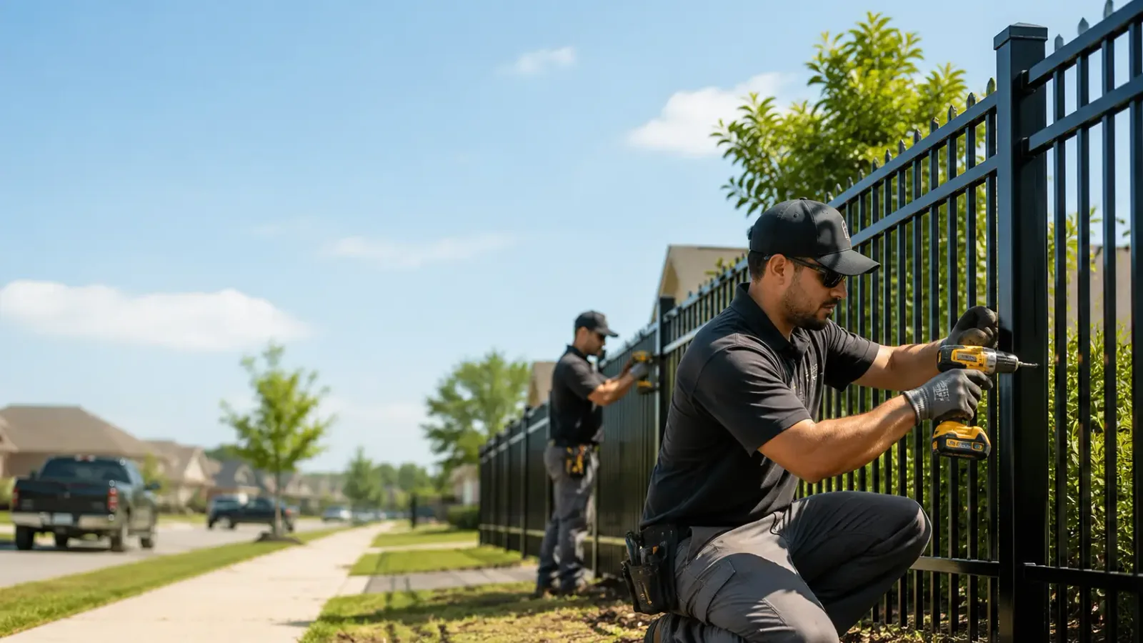 Metal Fence Installation in Luke, MD